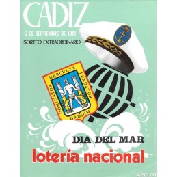 1981. Cartel sorteo Día del...