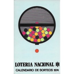 1974. Calendario de Sorteos