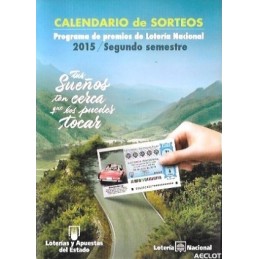 2015. Calendario de Sorteos