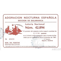 1981. Adoración Nocturna...