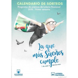 2018. Calendario de Sorteos