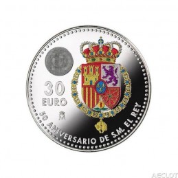 2018. España. Moneda de 30...