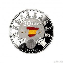 2020. España. Moneda de 30...