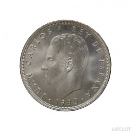 1980. España. Moneda de 25...