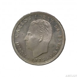 1975. España. Moneda de 25...