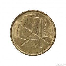 1990. España. Moneda de 5...