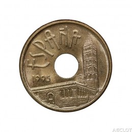 1995. España. Moneda de 25...