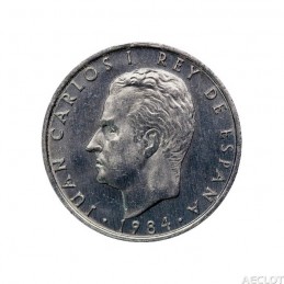 1984. España. Moneda de 2...