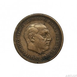 1956. España. Moneda de 2,5...