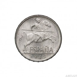 1945. España. Moneda de 5 Cts.