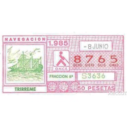 1985. Cupón 8-Junio