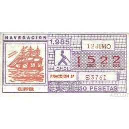 1985. Cupón 12-Junio