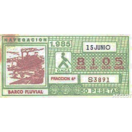1985. Cupón 15-Junio