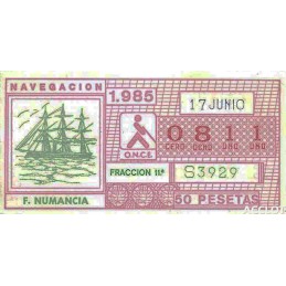 1985. Cupón 17-Junio