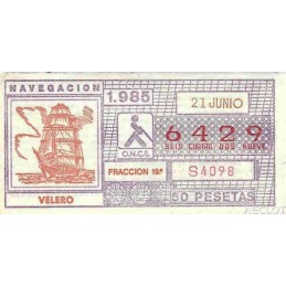 1985. Cupón 21-Junio