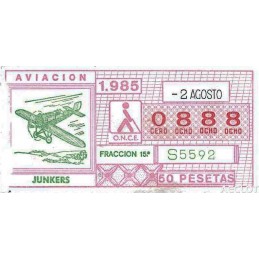 1985. Cupón 2-Agosto