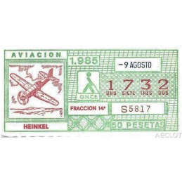 1985. Cupón 9-Agosto