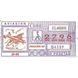 1985. Cupón 21-Agosto