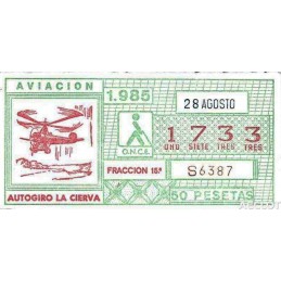 1985. Cupón 28-Agosto