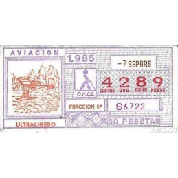 1985. Cupón 7-Sepbre