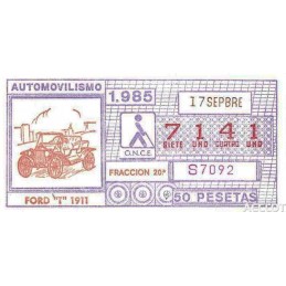1985. Cupón 17-Sepbre
