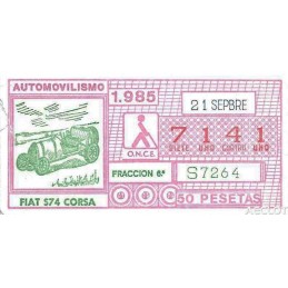 1985. Cupón 21-Sepbre