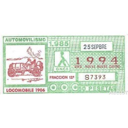 1985. Cupón 25-Sepbre