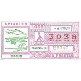 1985. Cupón 6-Novbre