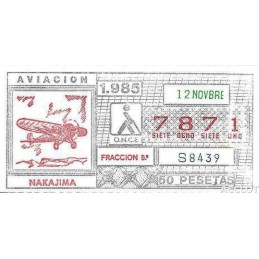 1985. Cupón 12-Novbre