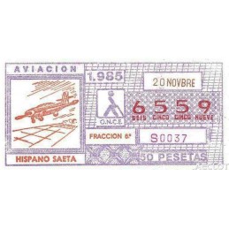 1985. Cupón 20-Novbre