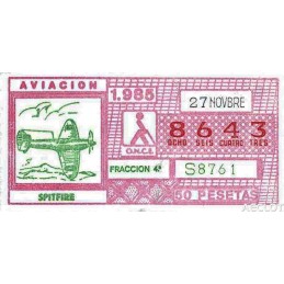 1985. Cupón 27-Novbre