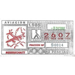 1985. Cupón 3-Dicbre