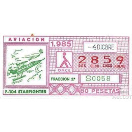 1985. Cupón 4-Dicbre
