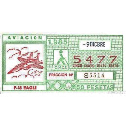 1985. Cupón 9-Dicbre