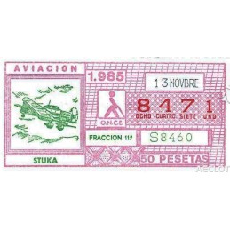 1985. Cupón 13-Dicbre