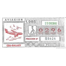 1985. Cupón 23-Dicbre
