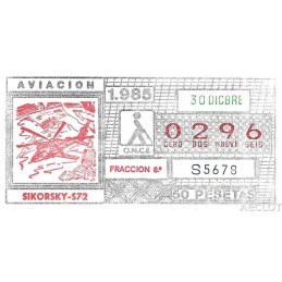 1985. Cupón 30-Dicbre