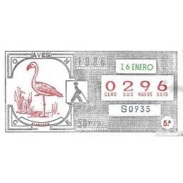 1986. Cupón 16-Enero