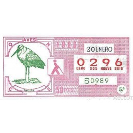 1986. Cupón 20-Enero