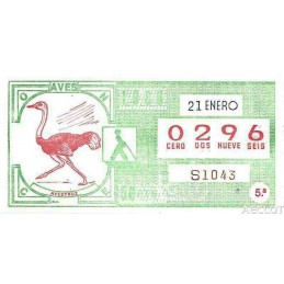1986. Cupón 21-Enero