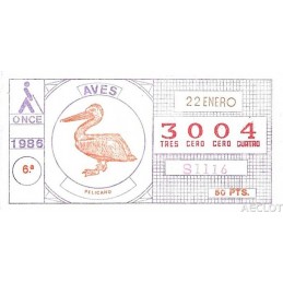 1986. Cupón 22-Enero