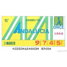 1986. Cupón 3-Marzo