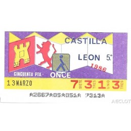1986. Cupón 13-Marzo