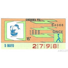 1986. Cupón 5-Mayo