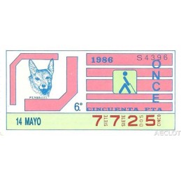 1986. Cupón 14-Mayo