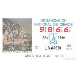 1986. Cupón 18-Agosto