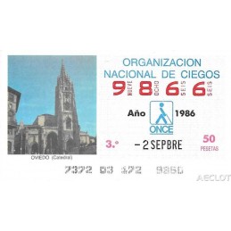 1986. Cupón 2-Sepbre