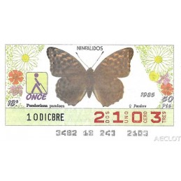 1986. Cupón 10-Dicbre