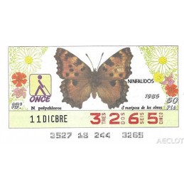 1986. Cupón 11-Dicbre