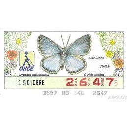1986. Cupón 15-Dicbre
